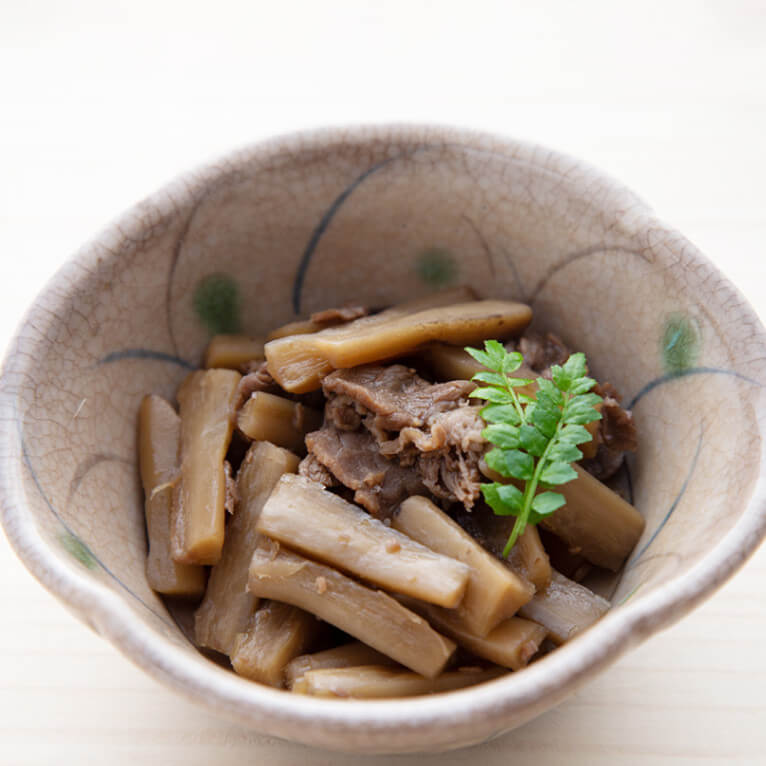 牛肉と牛蒡の旨煮